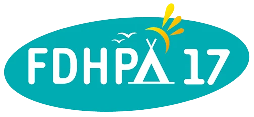 Logo FDHPA 17 - F&eacute;d&eacute;ration de l'H&ocirc;tellerie de Plein Air de Charente-Maritime