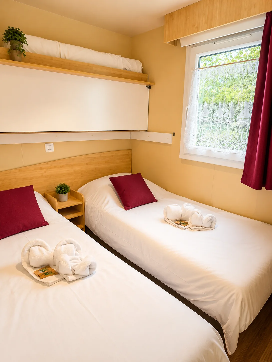 Location cottage mobil home Premium près de La Rochelle, Saintes et Rochefort